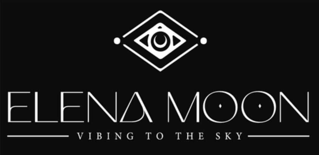 Elena Moon dj logo negro